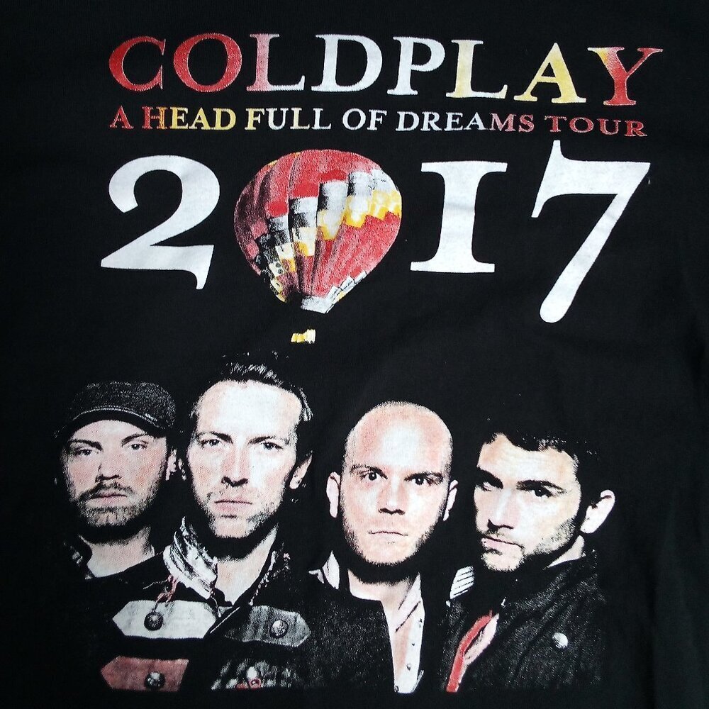 Coldplay A Head Full Of Dreams Tour 2017 T-Shirt